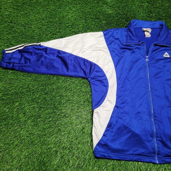 VTG 90s Adidas Equipment Silver Tag Track Jacket Mens XL Oversized Fit EQT - Picture 5 of 12